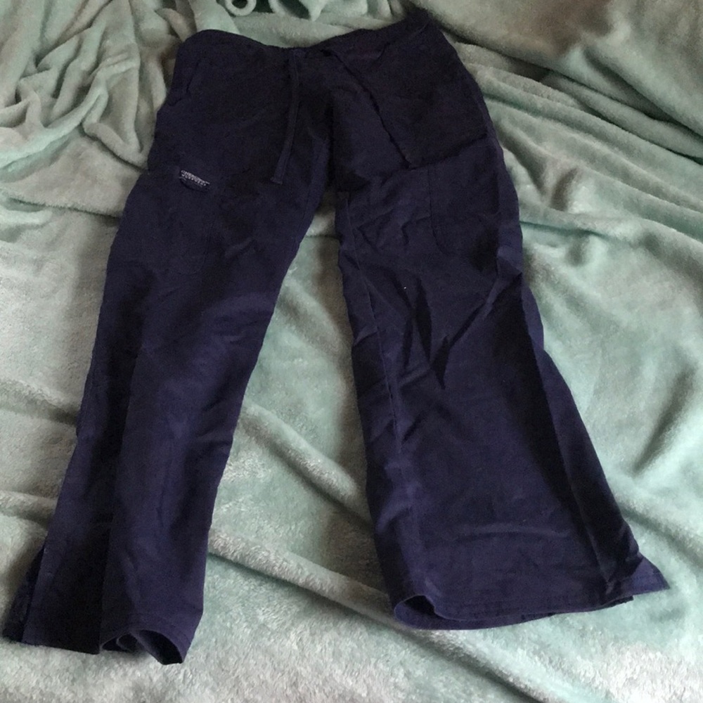 Cherokee Authentic Workwear Navy Blue Scrub Pants